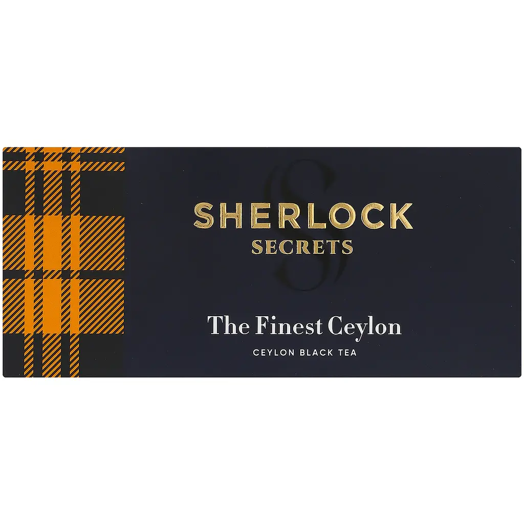 Чай чорний Sherlock Secrets Finest Ceylon 44 г (22 шт x 2 г) - фото 2