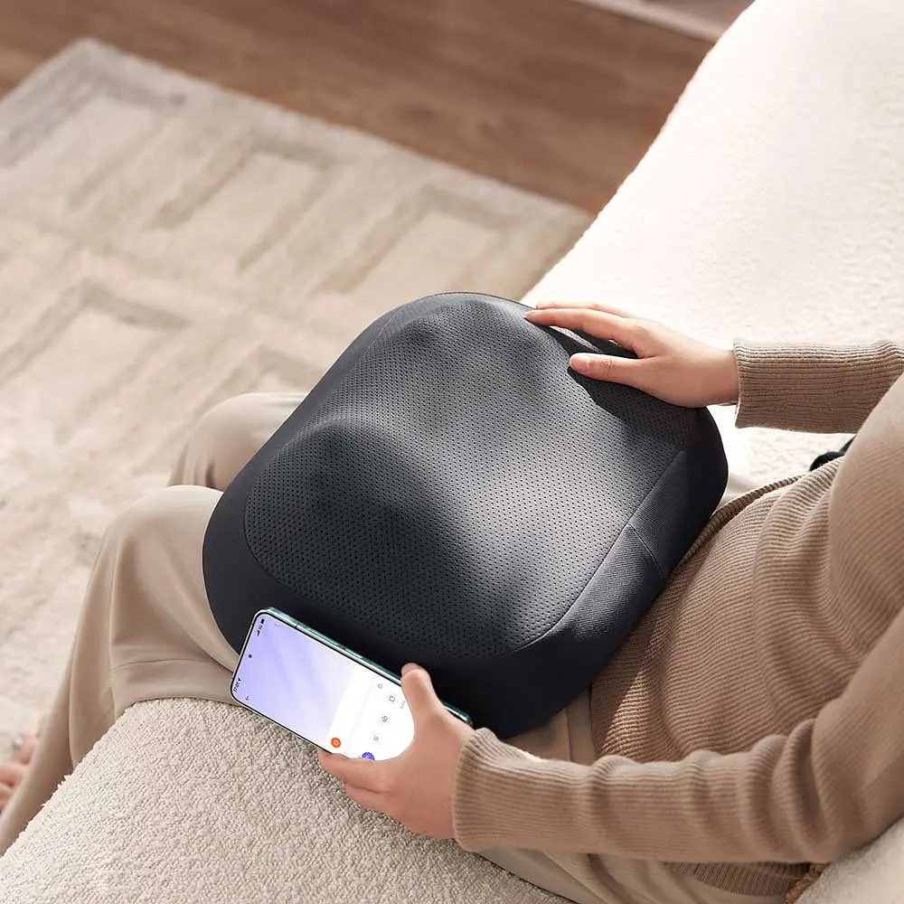Розумна подушка масажер для спини та шиї Xiaomi MiJia Smart Waist Massager (BHR8623CN) - фото 9