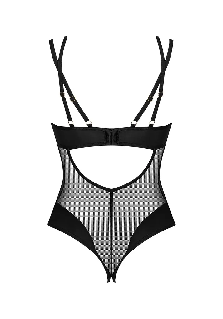 Боді Obsessive Nesari M/L чорний - фото 6
