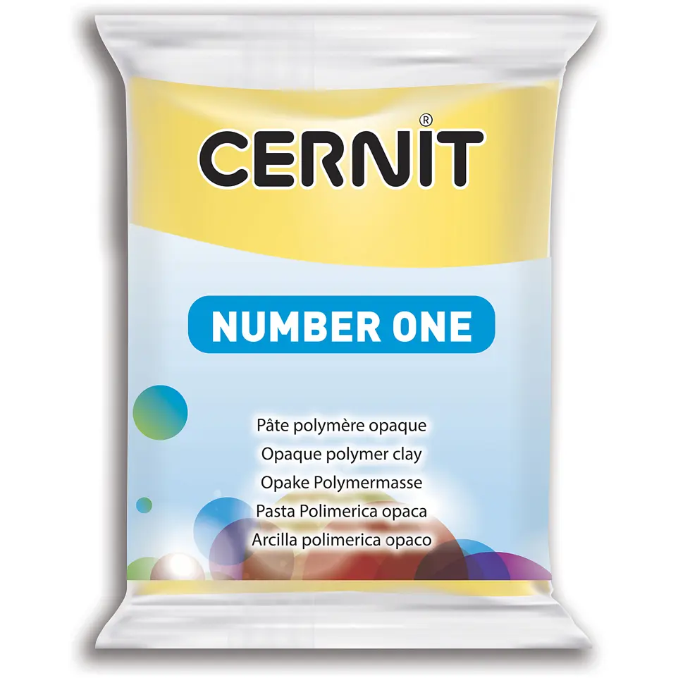 Полімерна глина Cernit Number One, 56 г., 700 жовтий, (CR-CE0900056700)