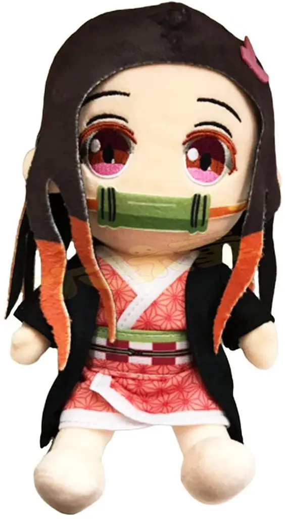 Плюшевая Игрушка Незуко Клинок рассекающий демонов Nezuko Demon Slayer Kimetsu no Yaiba 18см P DS 18 - фото 2