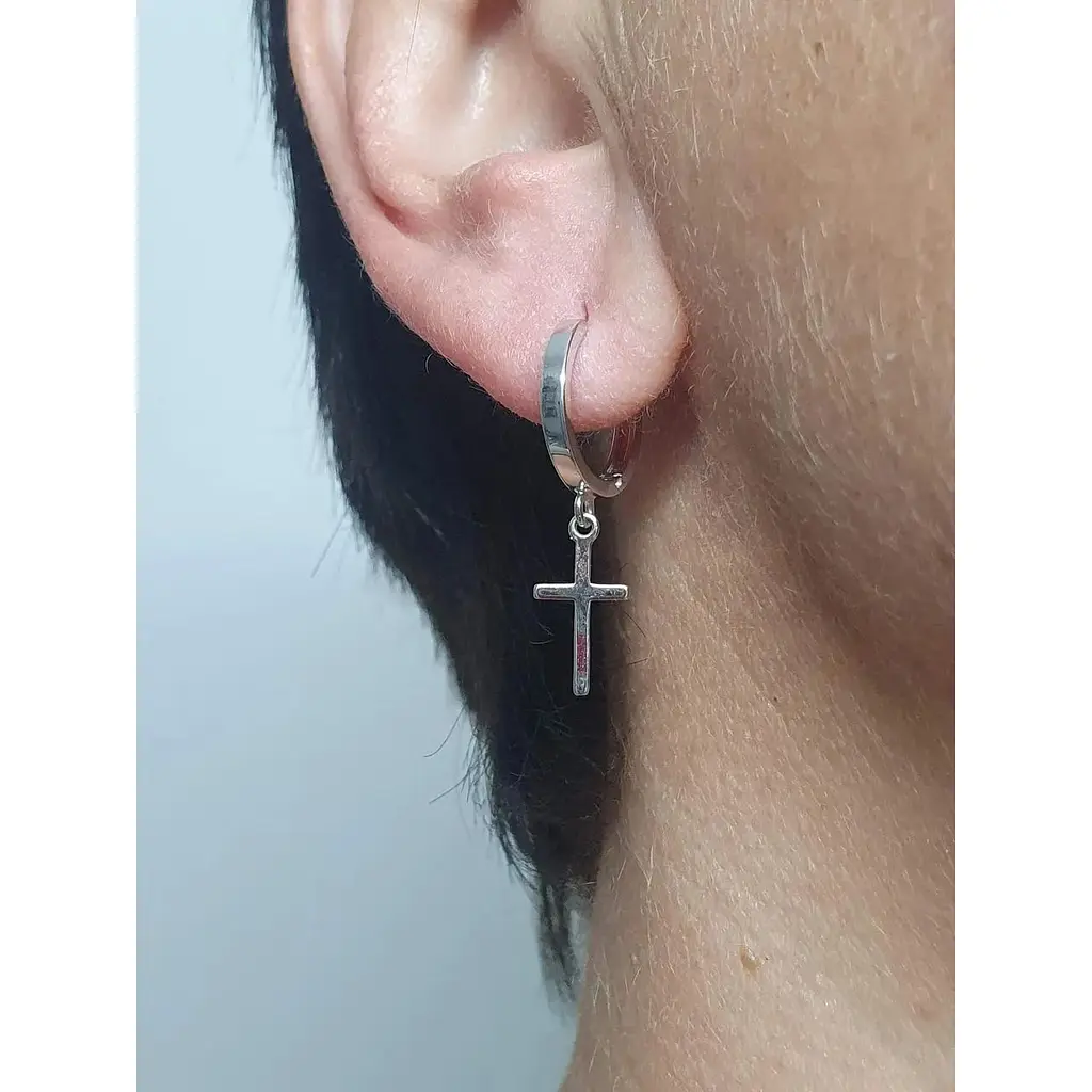 Срібні сережки Dear Хрестики. 3441.1С - фото 2