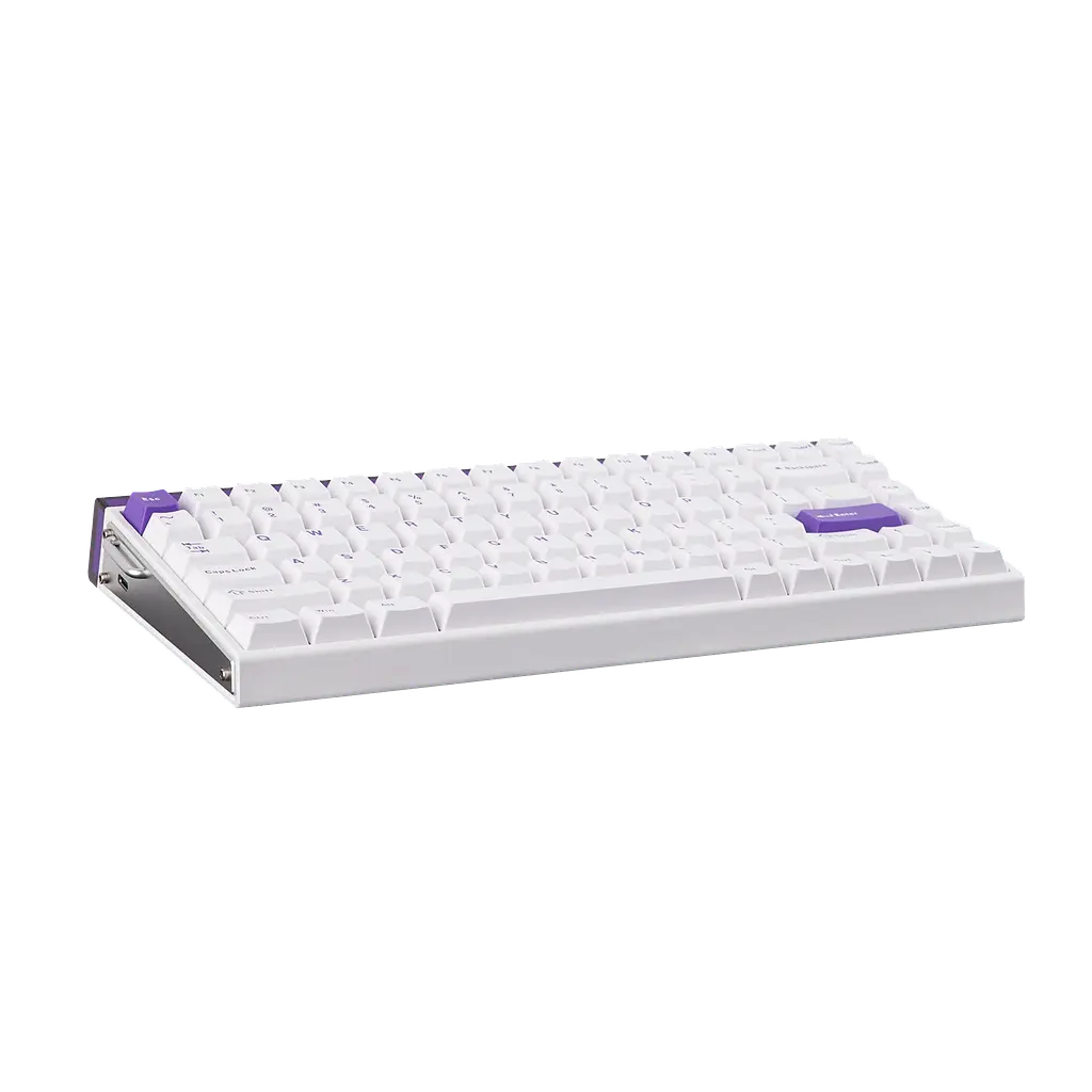 Клавіатура AULA HERO84 HE 75%, Білий - фото 8