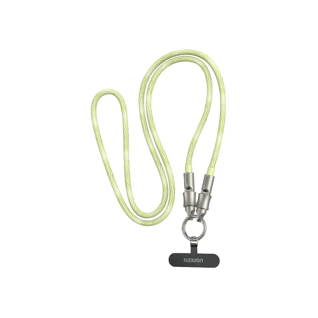 Дата кабель USB-C to USB-C 1.2m 60W green Ugreen (35500) - фото 2