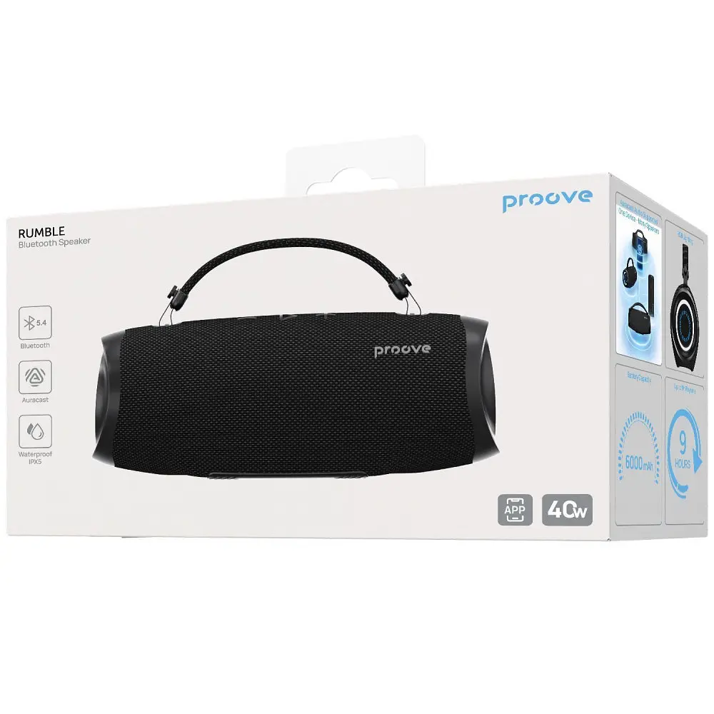 Портативна акустика Proove Rumble 40W (APP) - фото 2