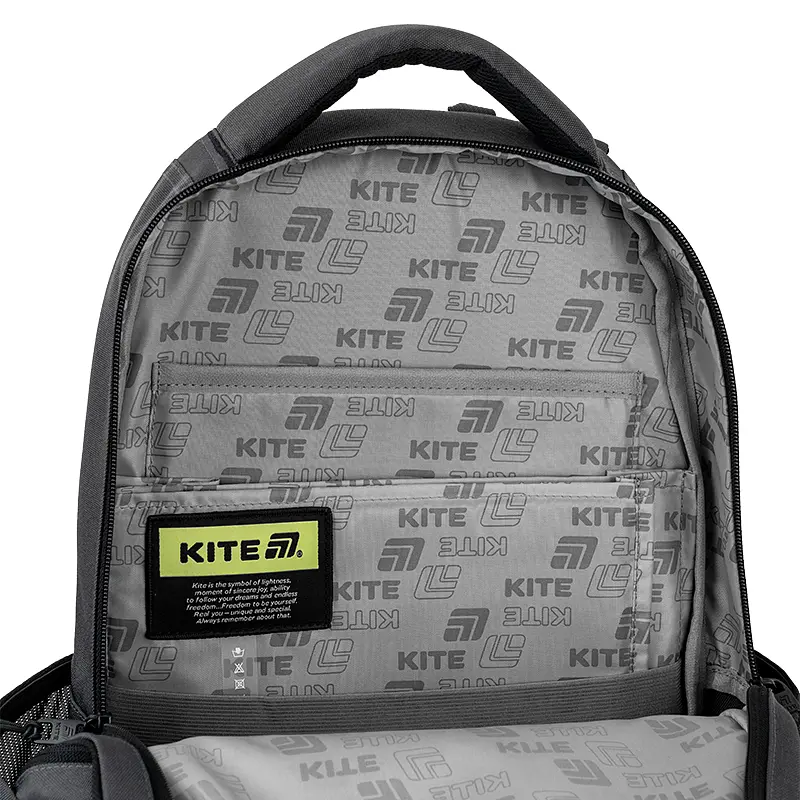 Рюкзак Kite Education teens 2578M Step Up Темно-сірий (K26-2578M-3) - фото 13