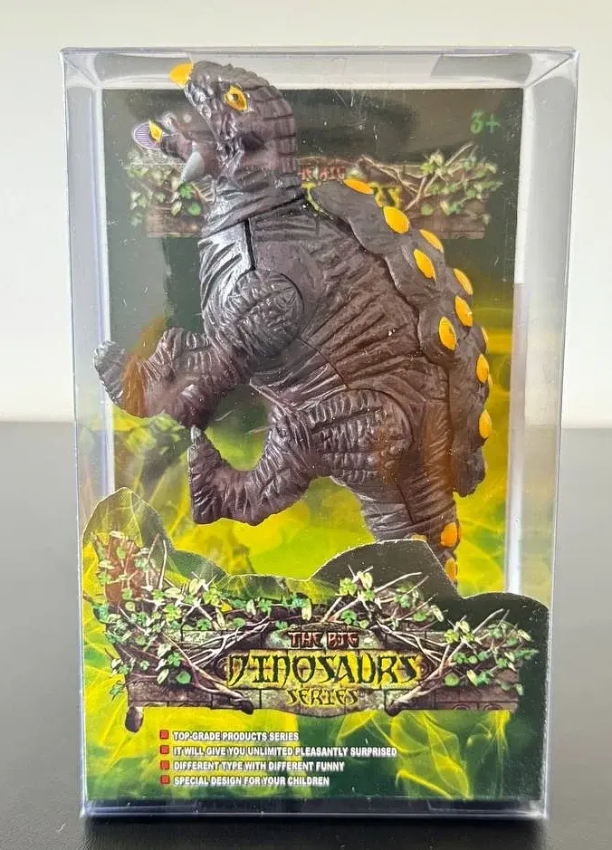 Фігурка динозавра фіолетово-жовта, Dino Toys, полімер - фото 5