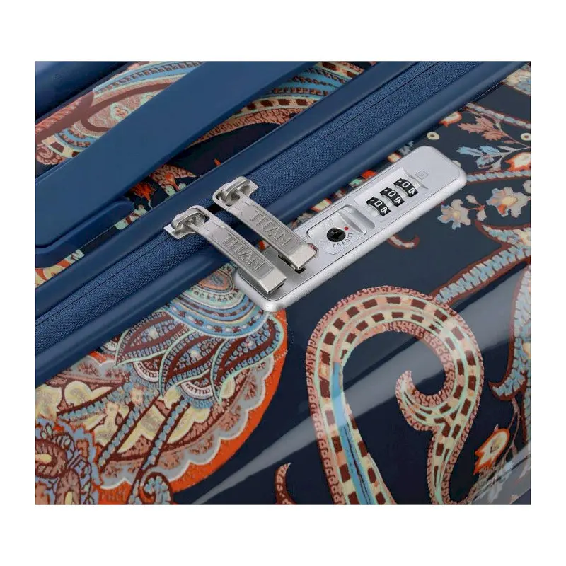Валіза на 4 колесах Titan Spotlight Flash M Ti831405 Paisley Blue (Ti831405-20) - фото 5