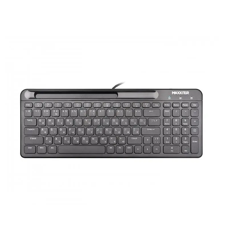 Клавiатура Maxxter KB-01B-UA Чорний