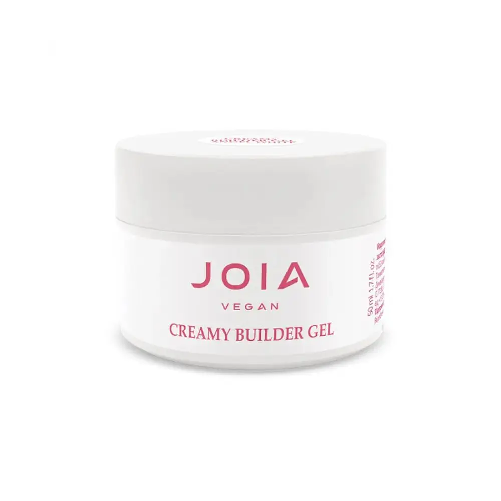 Моделюючий гель для нігтів Creamy Builder Gel 002 Angel White JOIA vegan 50 мл - фото 2