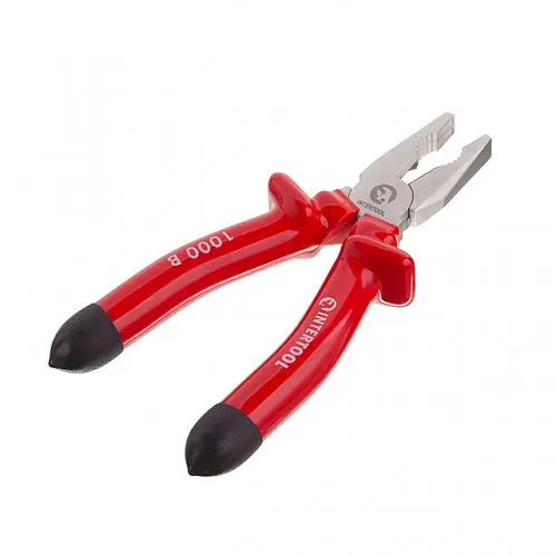 Плоскогубці 200 мм, діелектричні, 1000 В, CrV 6150 Intertool NT-0314 - фото 5