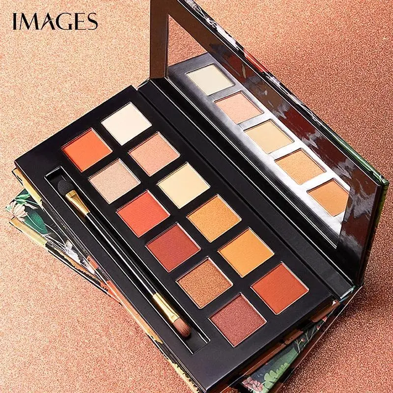 Палетка тіней для повік Images Jungle Eye Shadow 12 відтінків - фото 2