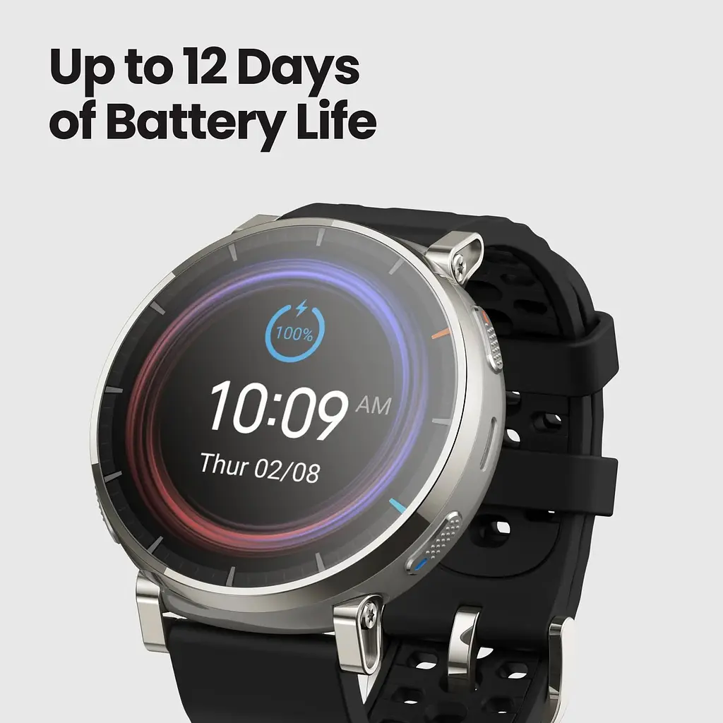 Смарт-часы Amazfit Active 3 Premium Apex Silver (W2559GL1N) - фото 2