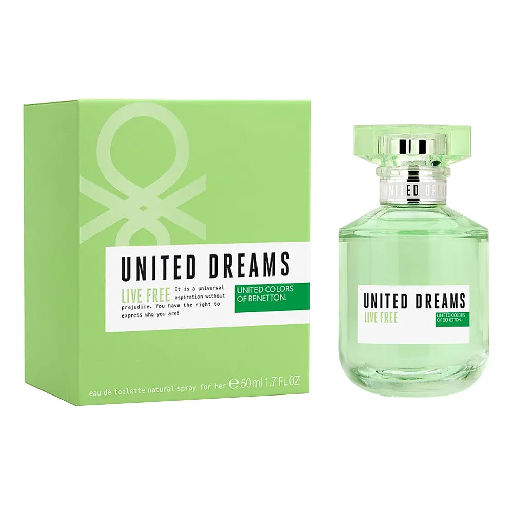 Туалетна вода United Colors of Benetton United Dreams Live Free, 50 мл (65159087) - фото 2