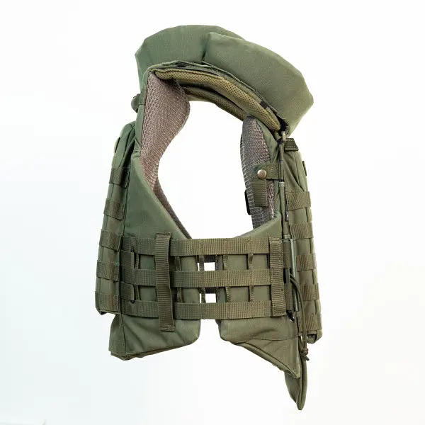 Полегшений бронежилет "Сармат L–XL" 27×33 з балістичним захистом 1 класу (Олива) - фото 4