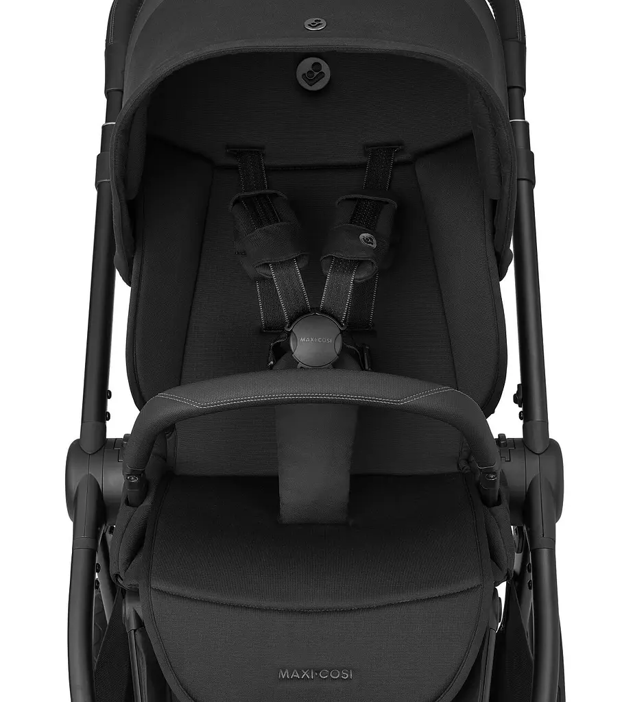 Коляска 2 в 1 універсальна Maxi-Cosi Oxford+ Twillic Black (1978390110) - фото 9