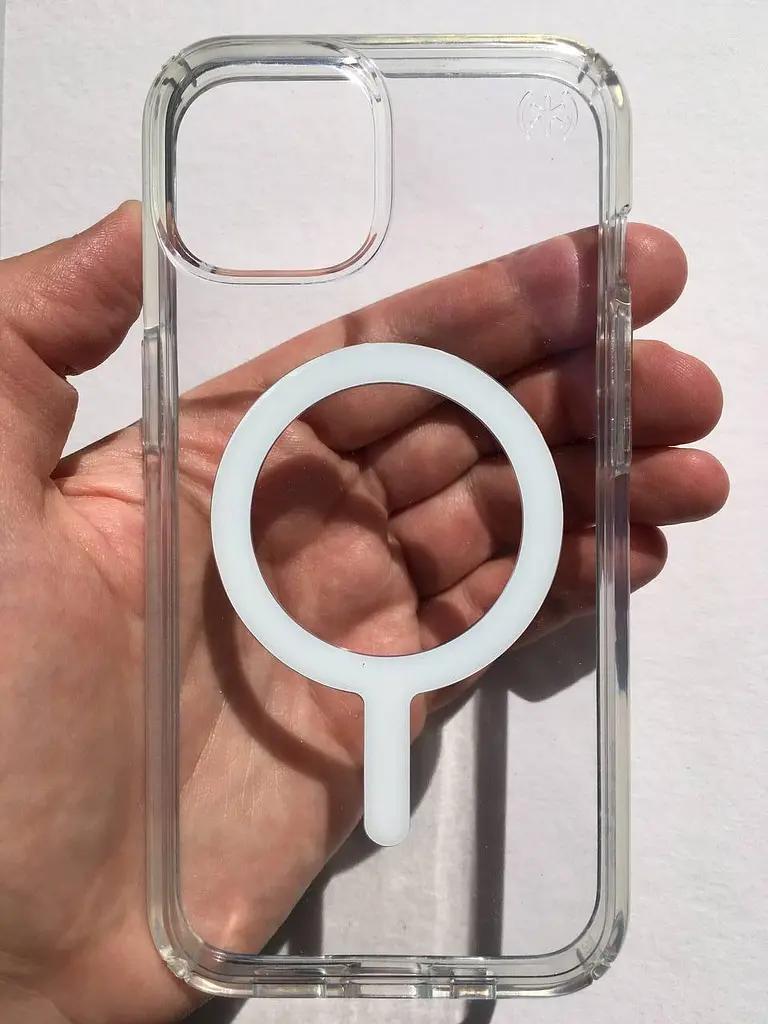 Чохол прозорий протиударний з антимікробним покриттям Speck Presidio Clear MagSafe для iPhone 13 Pro (6.1") - фото 5
