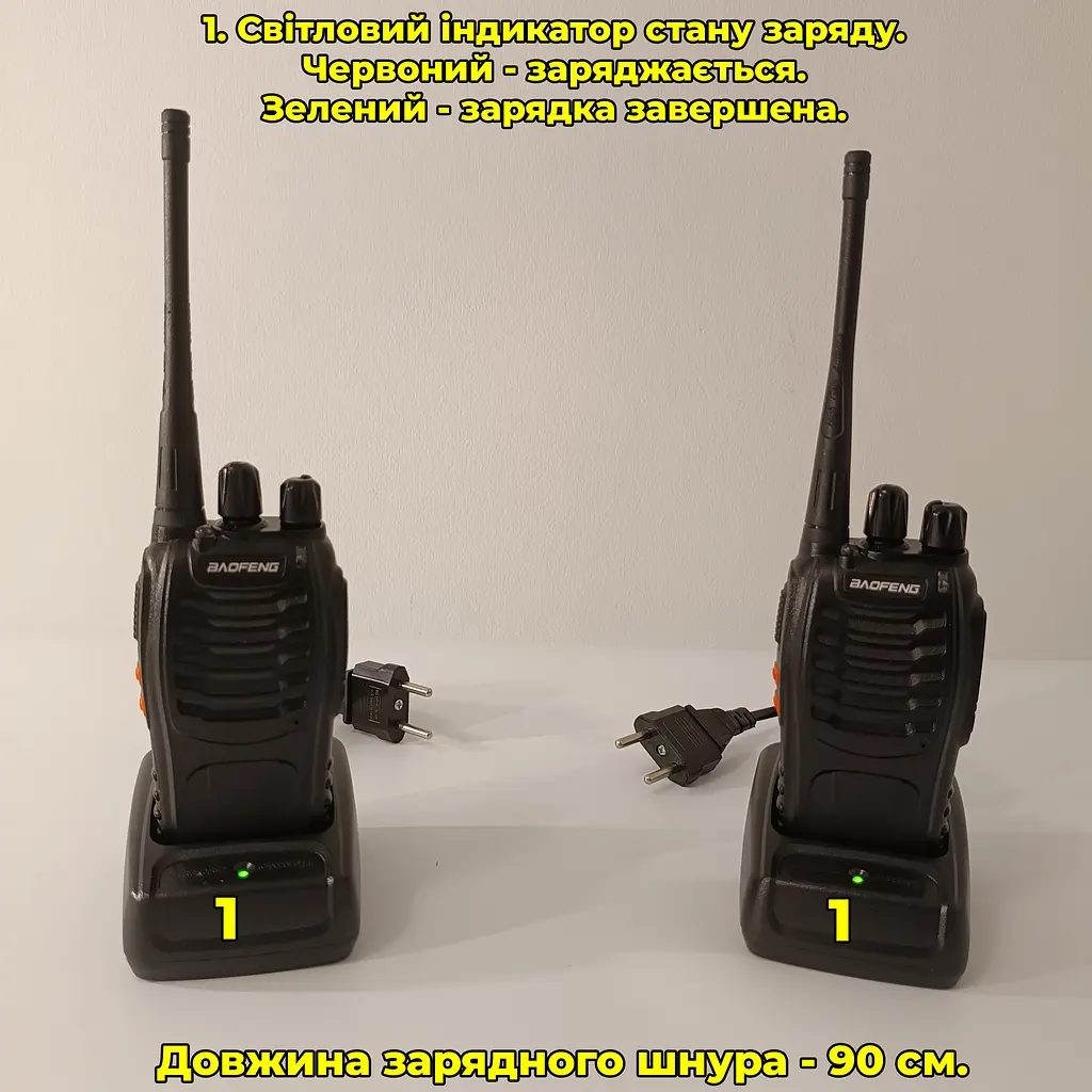 Комплект раций Baofeng BF-888S 2 шт. - фото 4