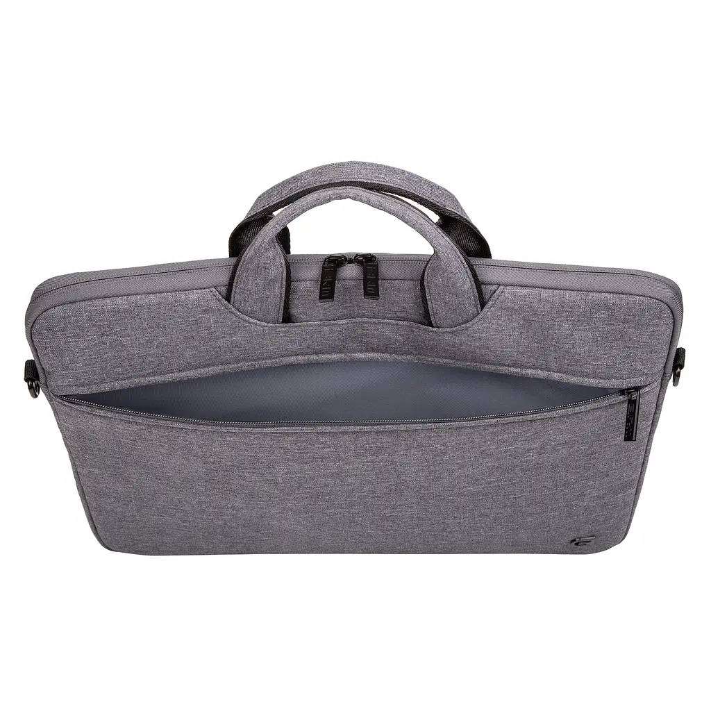 Сумка-чохол для ноутбука 15.6"", dark grey, нейлонова, ділова, міська, плоска з кишенею для аксесуарів, підходить для ноутбуків до 15.6"" або документів, ArmorStandart (ARM71690) - фото 5