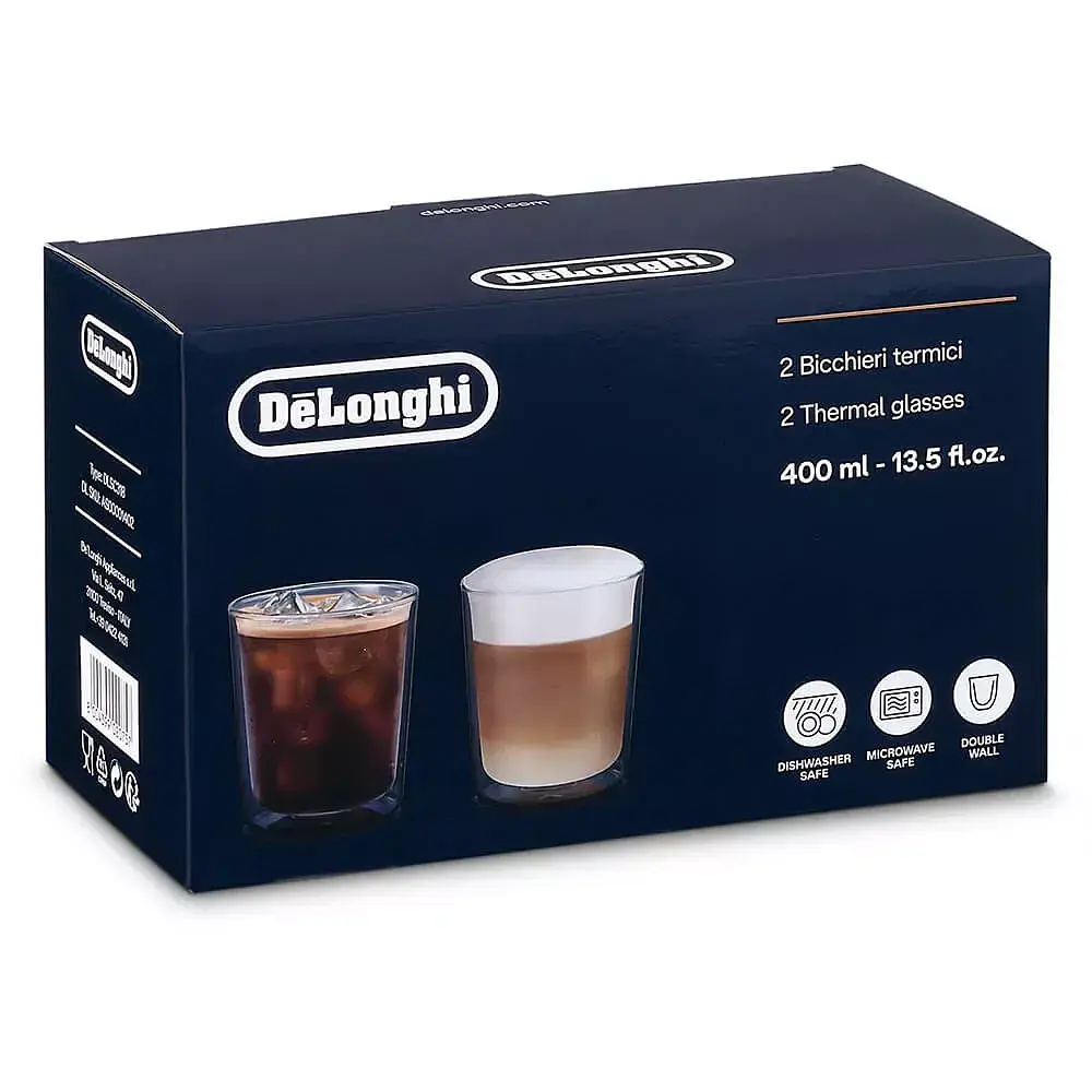 Набір склянок Delonghi DLSC318 DRINKS (2шт) 400 мл - фото 3