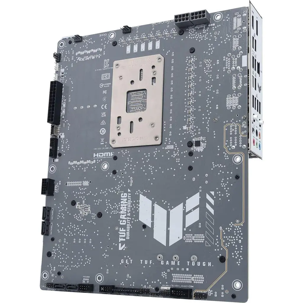Материнська плата ASUS TUF GAMING B850-BTF WIFI WHITE (TUF GAMING B850-BTF WIFI W) (Socket AM5, AMD B850, ATX) - фото 5