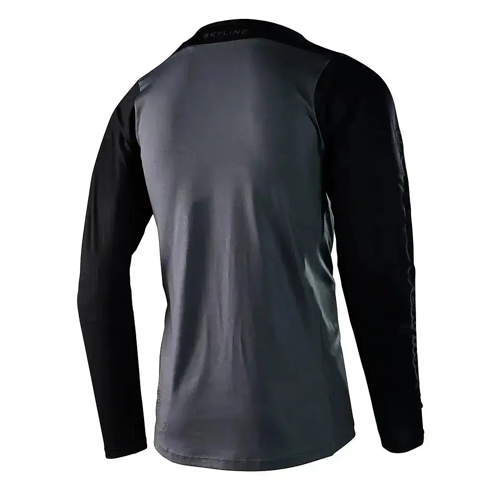 Велоджерси Troy Lee Designs Skyline LS Chill Jersey Mono Charcoal XL (1106-353931005) - фото 2