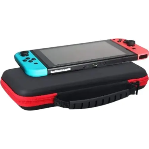 Твердый чехол Oivo для Nintendo Switch/ Switch Lite/ Switch OLED model (Black-Red) - фото 3