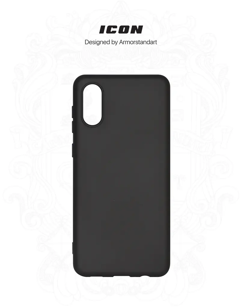 Чехол ArmorStandart ICON для Samsung A02 (A022) Black (ARM58228) - фото 3