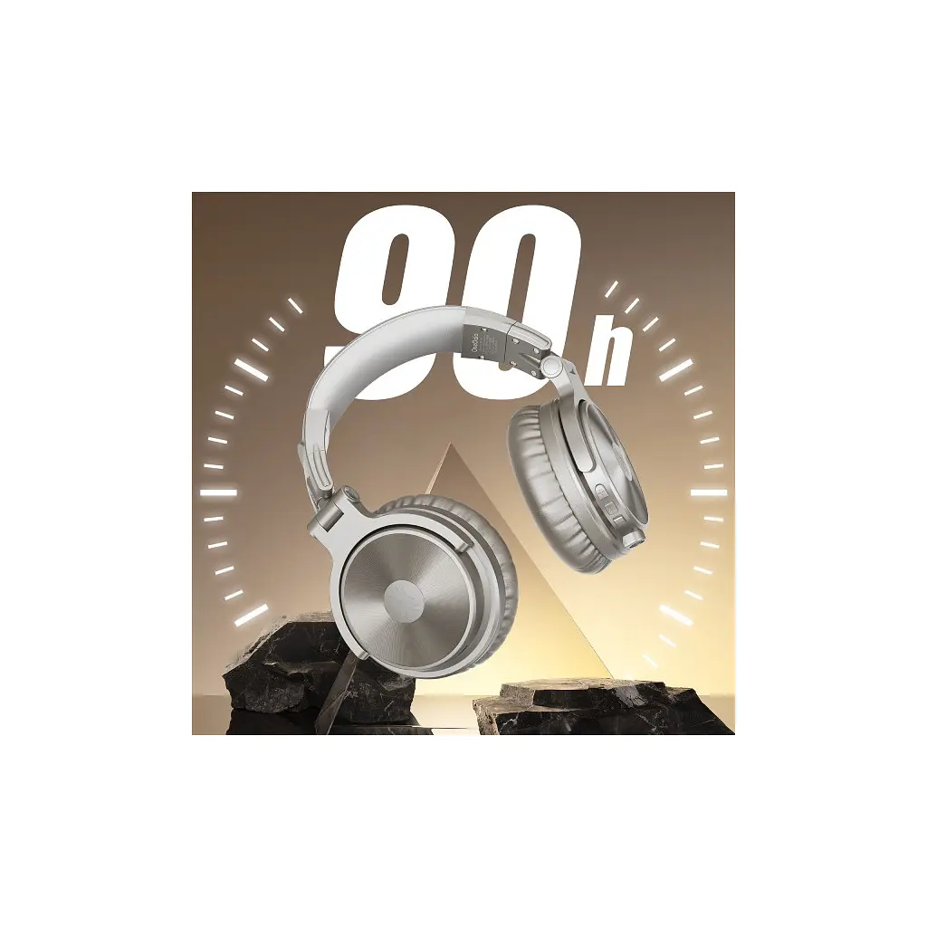 Навушники OneOdio Studio Pro C Bluetooth+3,5мм Silver (Pro C Silver) - фото 7