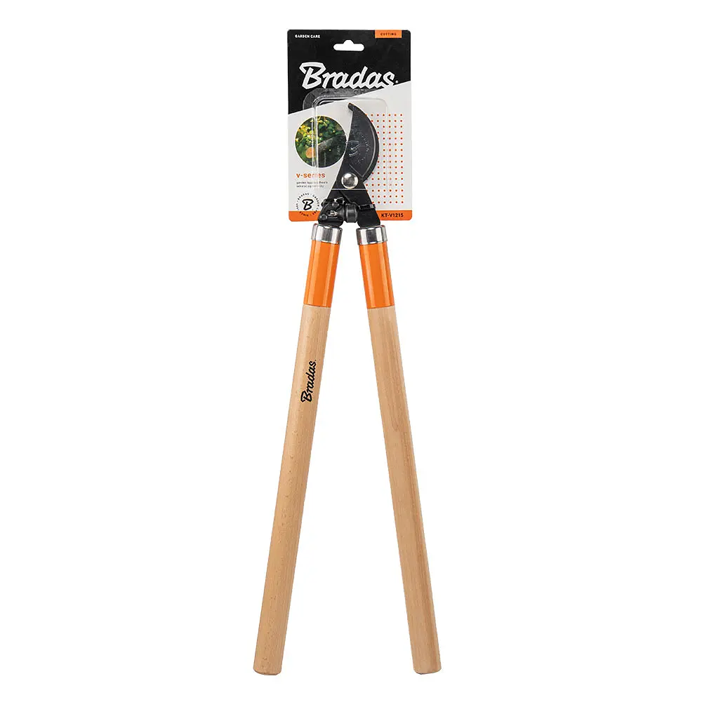 Секатор для гілок Bradas V-SERIES WOOD GARDEN. прохідне лезо (KT-V1215) - фото 2
