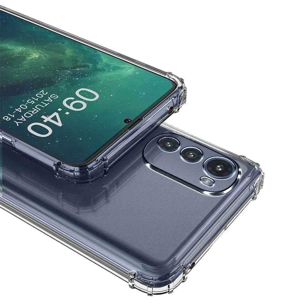 Панель BeCover Anti-Shock для Motorola Moto E32s Clear (709826) - фото 2