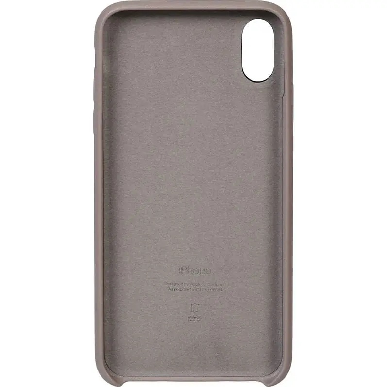 Чохол-накладка Toto Leather Case Apple iPhone XS Max Light Brown - фото 2