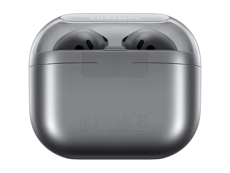 Навушники TWS Samsung Galaxy Buds3 Silver (SM-R530NZAA) - фото 4