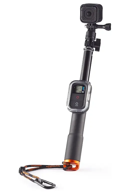Монопод - селфі стік Amazon Basics Extending GoPro Stick with Remote Housing B0118EP0JM - фото 7