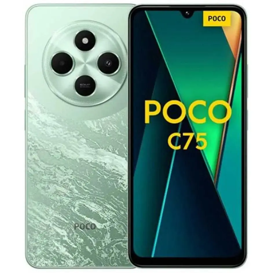 Смартфон Xiaomi Poco C75 6/128gb Green (Global Version) (no charger) - фото 2