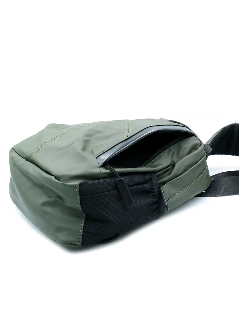 Сумка-слінг 33 x 20 x 10 см Weatro Хакі ssch-kit-0064 (ssch-kit-0064) - фото 6