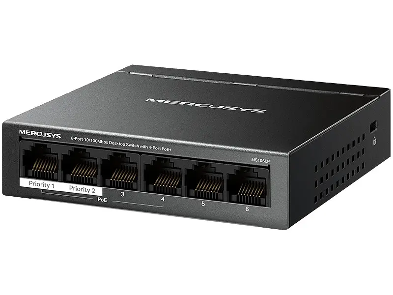 Комутатор Mercusys MS106LP