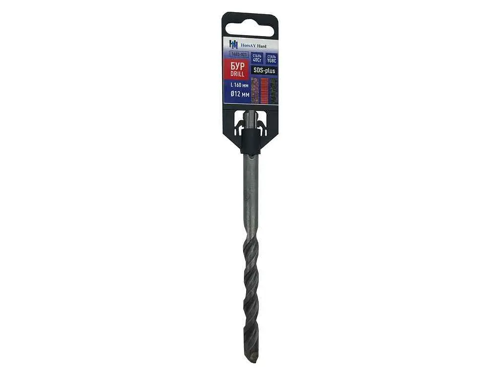 Бур для бетону HorsAY Hard L=160мм d=14мм SDS-plus