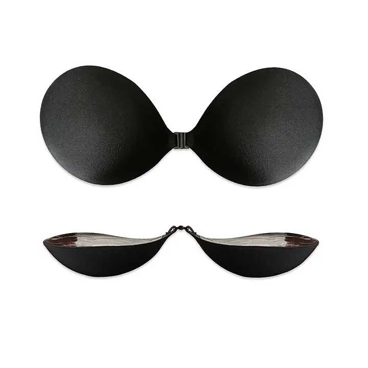 Самоклеючий бюстгальтер-невидимка Fly Bra B Чорний - фото 5