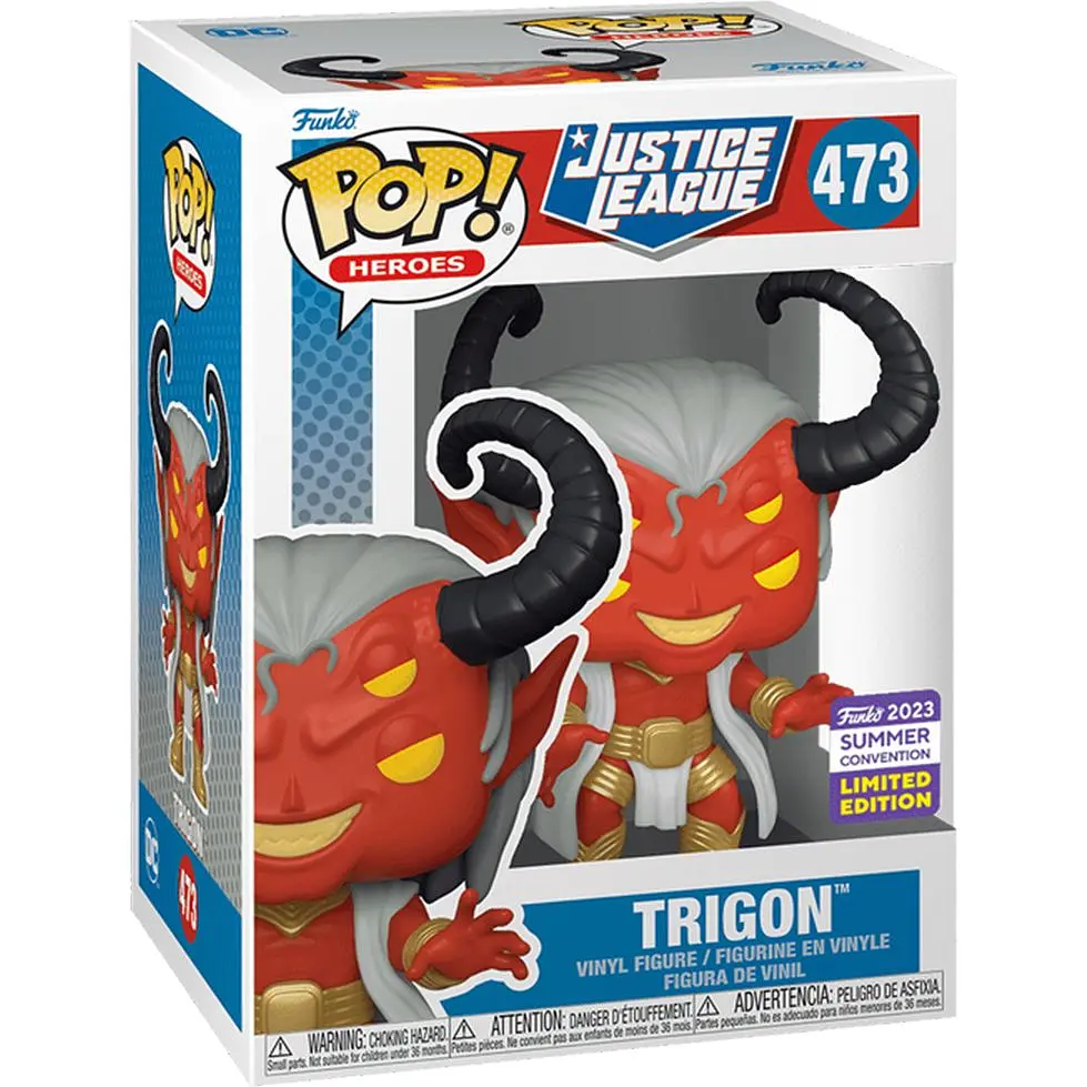 Игровая фигурка Funko Pop! Лига справедливости Тригон (71746) - фото 2