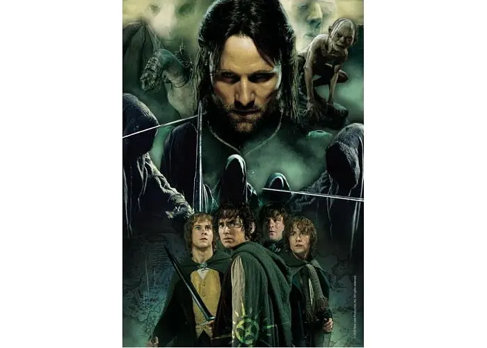 Пазл Clementoni Головні герої серіалу Володар Перснів (The Lord of the Rings Puzzle - 1000 pcs.), 1000 ел. (39963) - фото 2