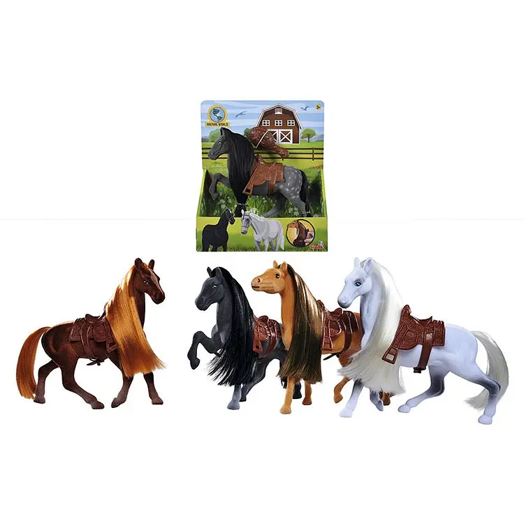 Великий кінь Simba Toys з гребінцем 19 см 4 види (4322621) - фото 2