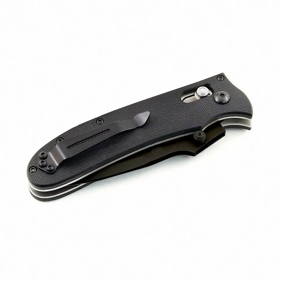 Ніж складаний Ganzo G704 із чорним лезом - фото 6