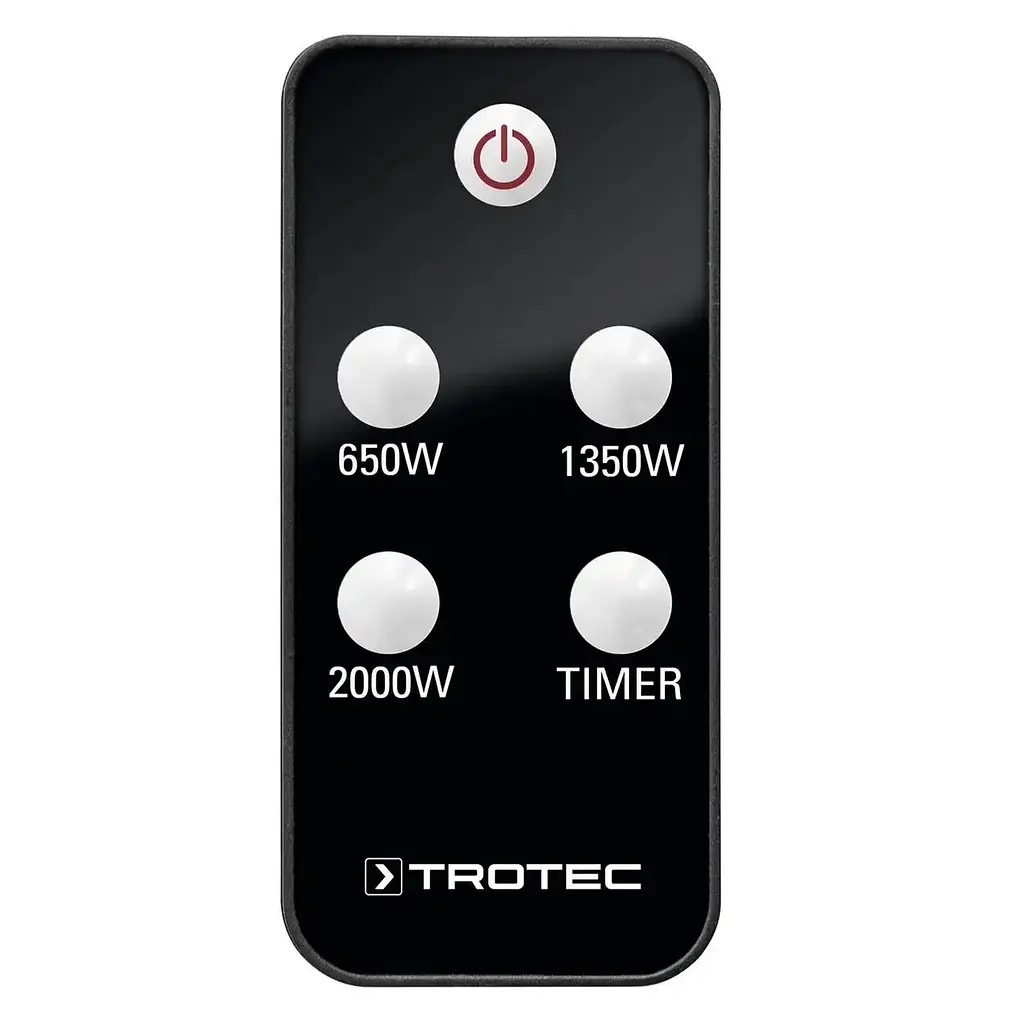 Обігрівач Trotec IRS 2000 E 2000W карбоновий інфрачервоний Silver/Black - фото 8
