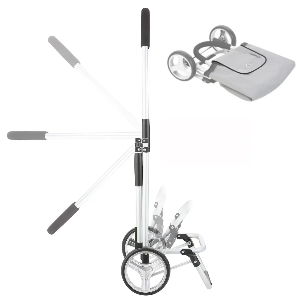 Сумка-візок ShoppingCruiser Foldable 45 Grey (604360) - фото 8