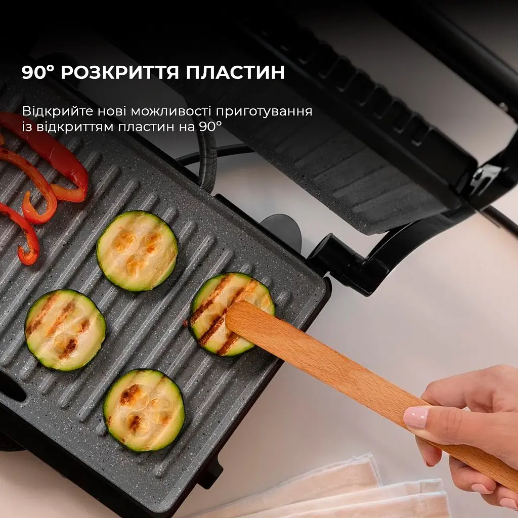 Электрогриль Cecotec Rock'nGrill Dark 1000 [96017] - фото 11