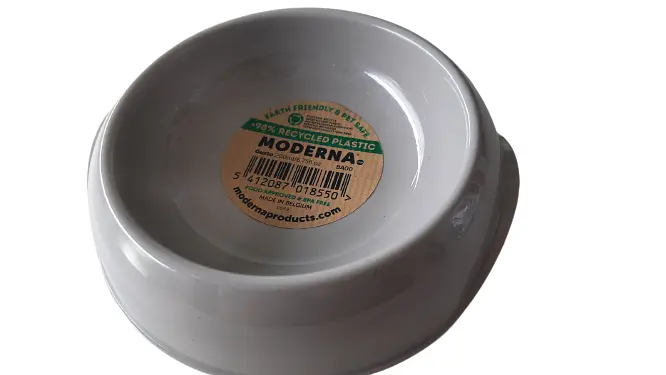 Миска для собак та котів Moderna Gusto пластикова сіра Ø 14.7x3.4 см 200 мл BA000330 - фото 4