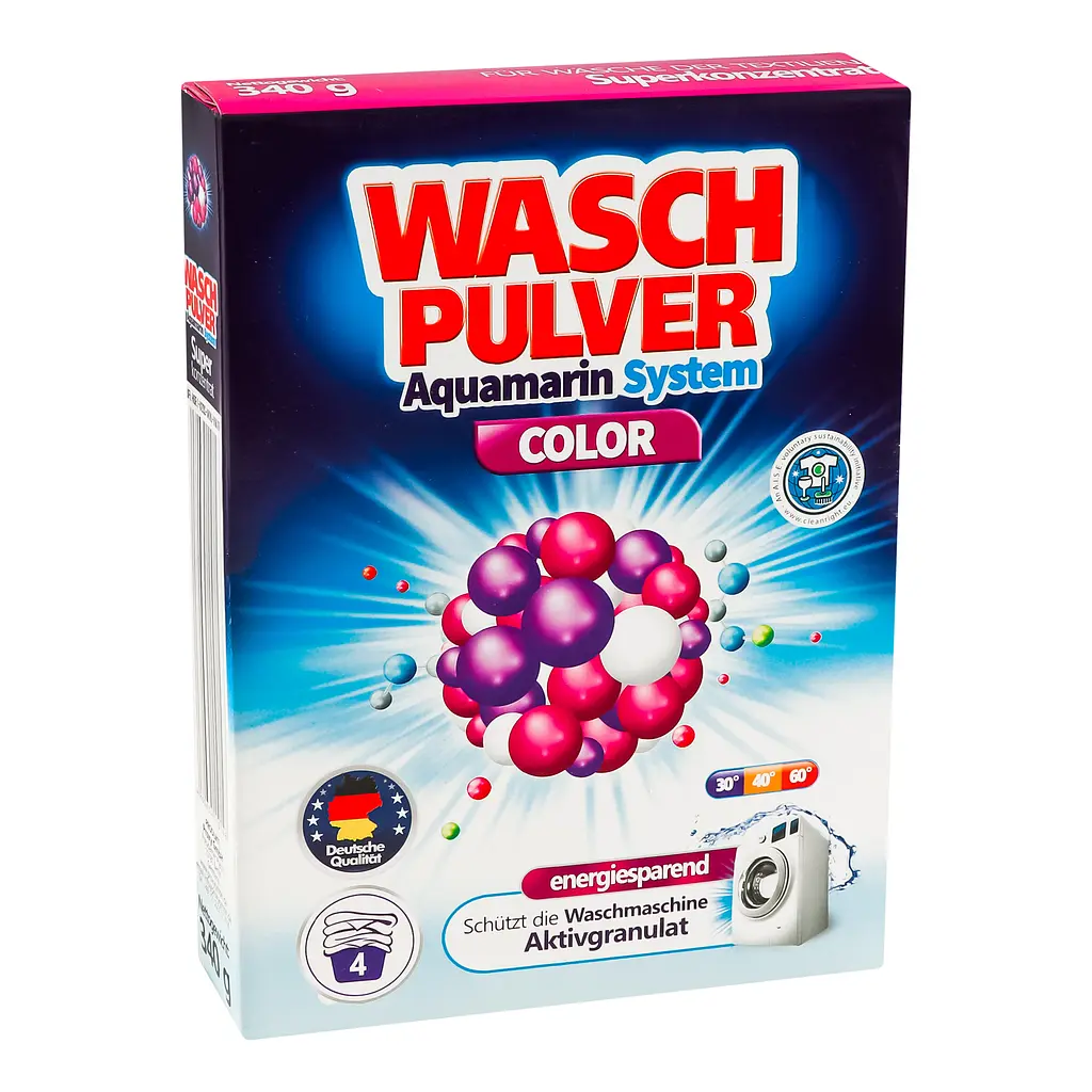 Пральний порошок Wasch Pulver Color для кольорових речей 340 г (041-1062) - фото 2