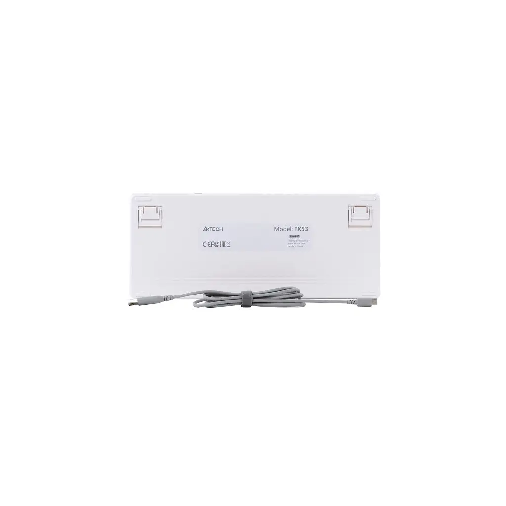 Клавіатура A4Tech FX53 USB UA White (4711421002400) - фото 6