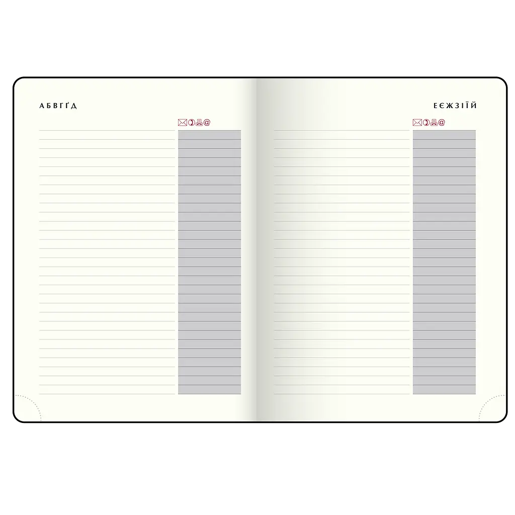 Ежедневник датированный Buromax Bloom 2026 A5 искусственная кожа оранжевый (BM.21156-11) - фото 12